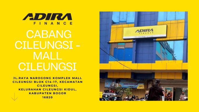 Gadai BPKB, Adira Finance Cabang Bogor-Cileungsi WA 081283748516