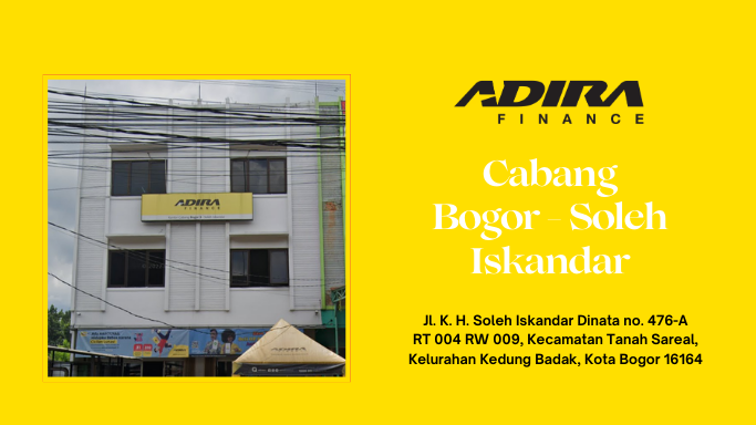 Gadai BPKB, Adira Finance Cabang Bogor-Soleh Iskandar WA-081283748516