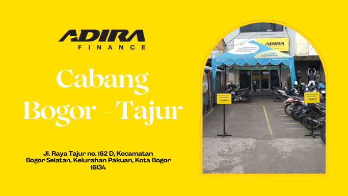 Gadai BPKB, Adira Finance Cabang Bogor-Tajur WA-081283748516