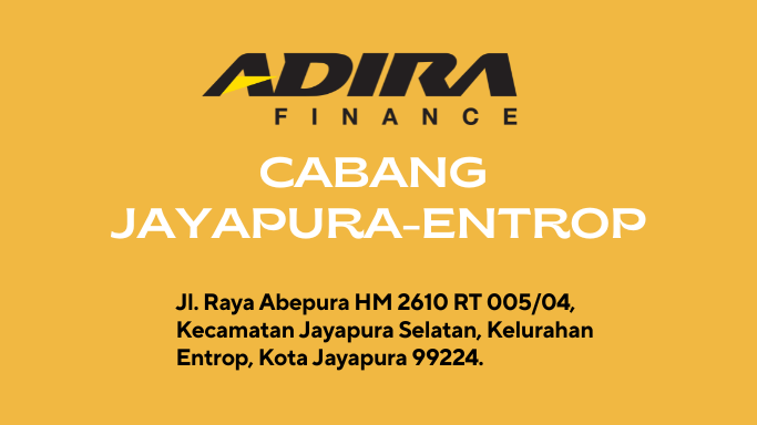 Gadai BPKB, Adira Finance Cabang Jayapura-Entrop WA-081283748516
