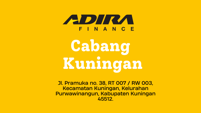 Gadai BPKB, Adira Finance Cabang Kuningan WA-081283748516