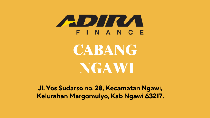 Gadai BPKB, Adira Finance Cabang Ngawi WA-081283748516