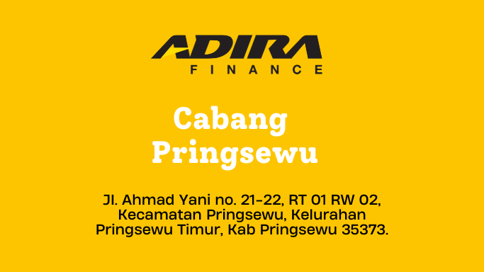 Gadai BPKB, Adira Finance Cabang Pringsewu WA-081283748516