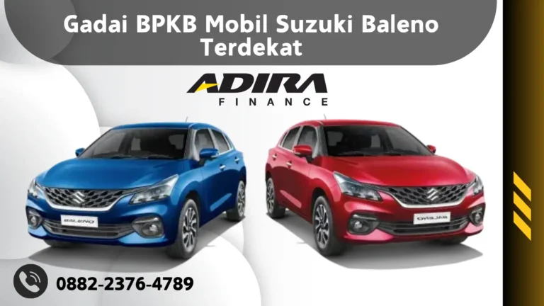Gadai BPKB Mobil Suzuki Baleno Terdekat