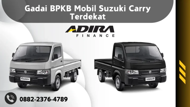 Gadai BPKB Mobil Suzuki Carry Terdekat