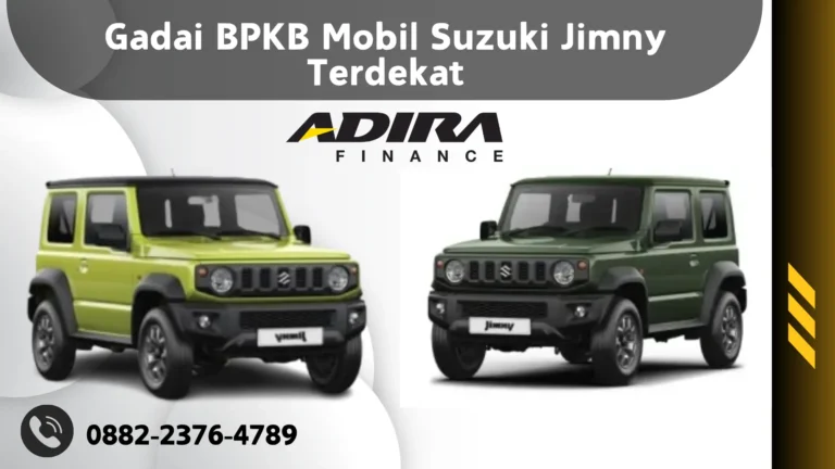 Gadai BPKB Mobil Suzuki Jimny Terdekat