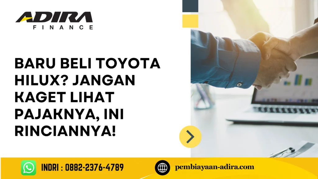 Baru Beli Toyota Hilux Jangan Kaget Lihat Pajaknya, Ini Rinciannya!