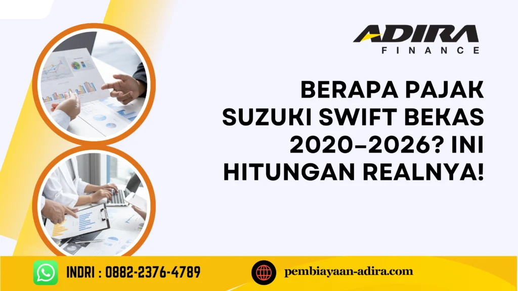Berapa Pajak Suzuki Swift Bekas 2020–2026 Ini Hitungan Realnya!