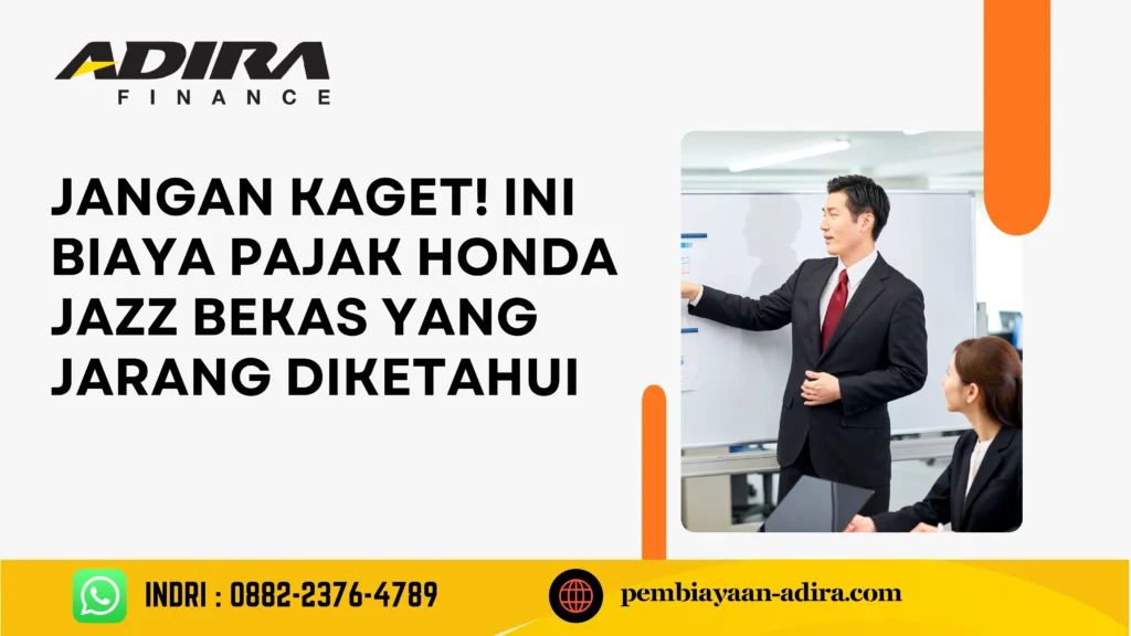 Jangan Kaget! Ini Biaya Pajak Honda Jazz Bekas yang Jarang Diketahui