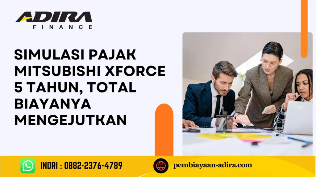Simulasi Pajak Mitsubishi Xforce 5 Tahun, Total Biayanya Mengejutkan